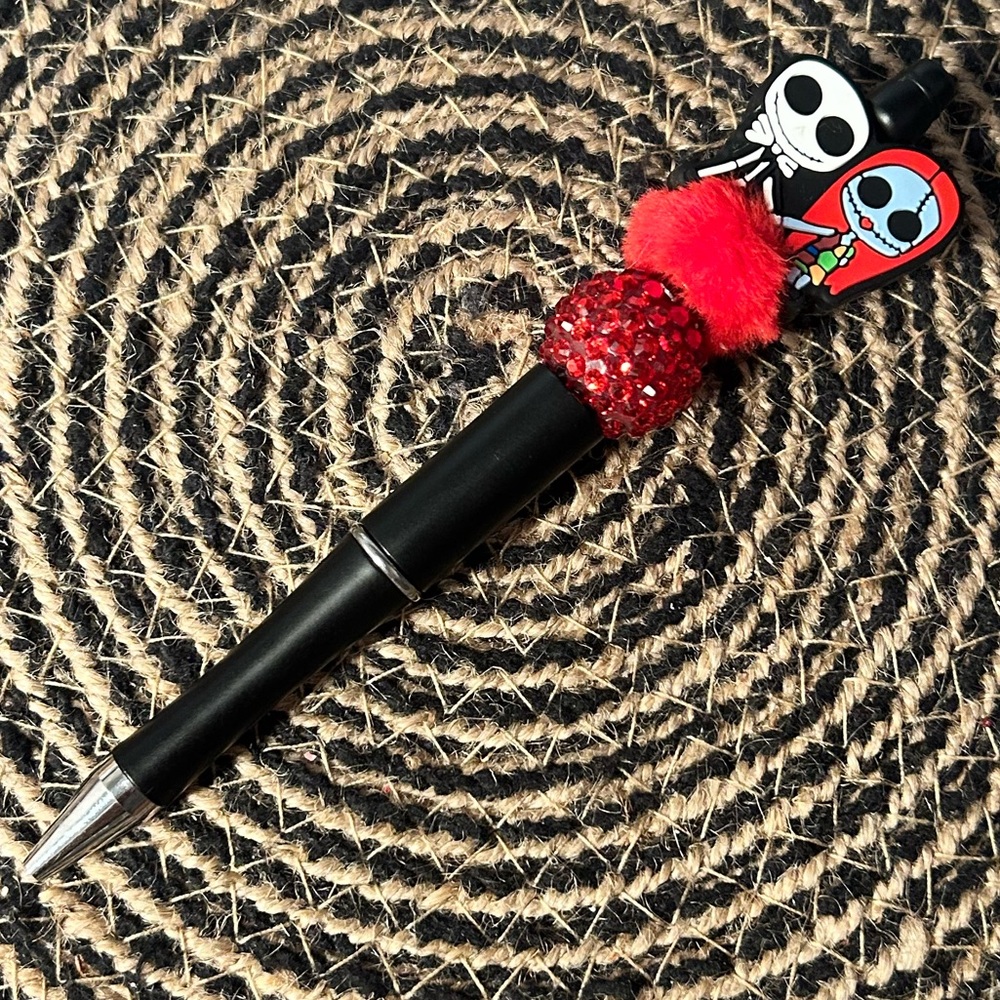Nightmare Before Christmas Beaded Pen